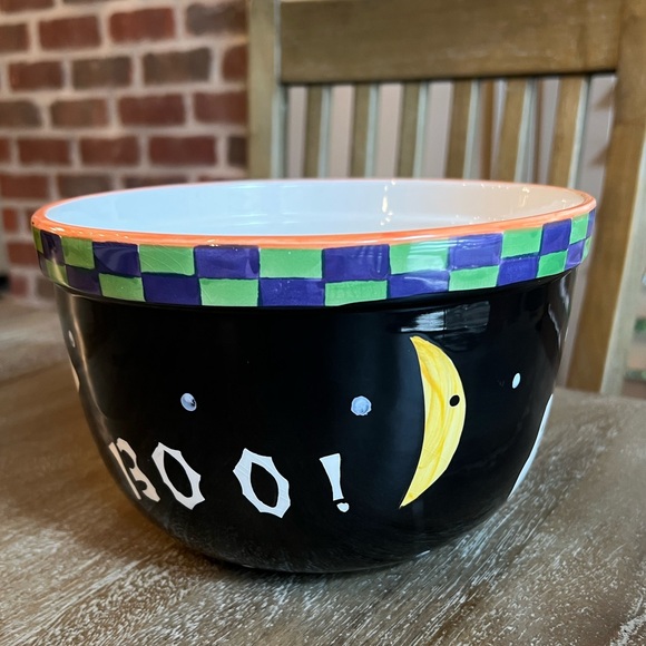 Ceramic Halloween Boo! Bowl - Picture 2 of 4